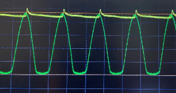 Peak Detector Scope Trace